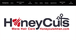 Desktop Screenshot of honeycuts4men.com